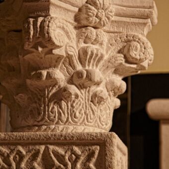 acanto- capitel- orden- corintio, calímaco, canasto, hojas,