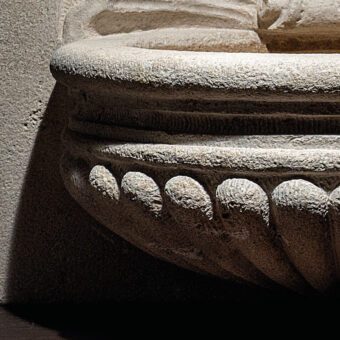 estanque, fuente, agua, bendita, pared, jardín, patio, exterior, contenedor, ornato,